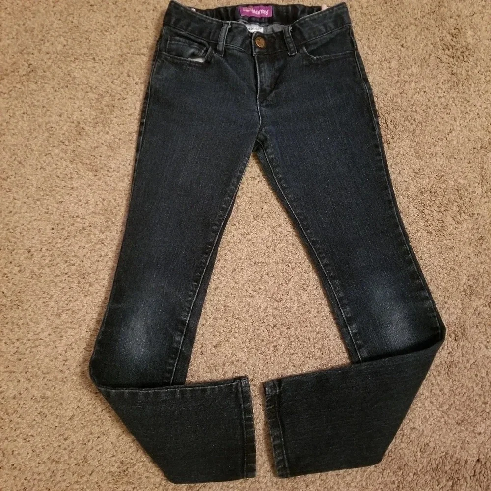 Old Navy Girl Super Skinny Jeans 8